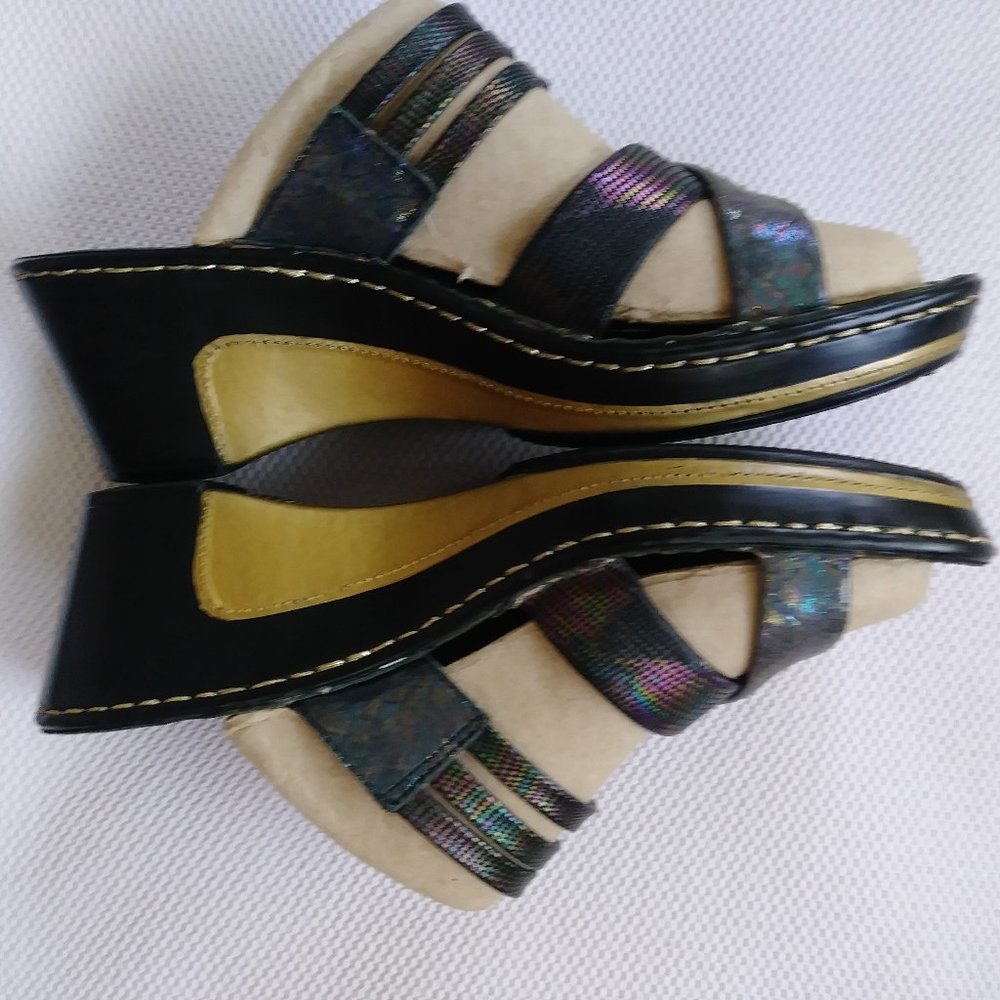 Alegria Leila Braidy Comfort Sandals  Size 7